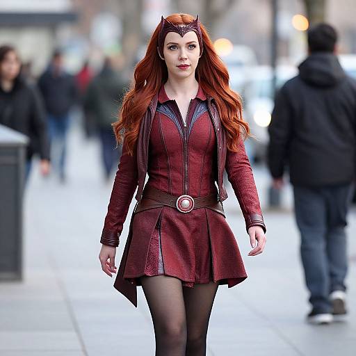Scarlet Witch Casual Street Style