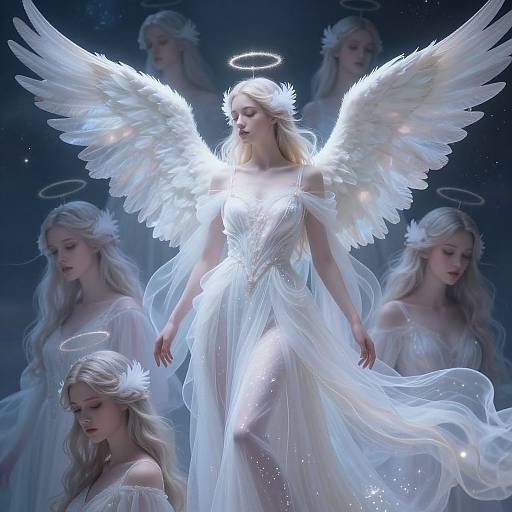 Ethereal Celestial Dreamwalker Portrait