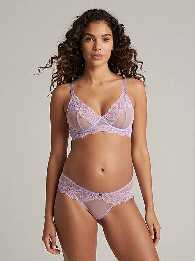 Minimalist High-Key Maternity Lingerie Portrait