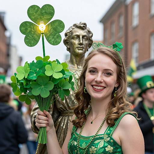 Photorealistic St. Patrick's Day Portrait