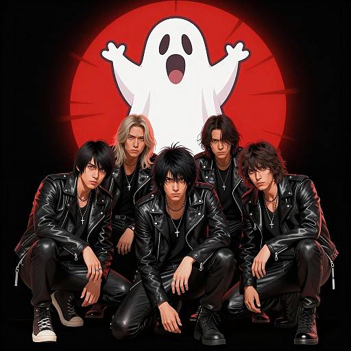 Dynamic Musicians with Whimsical Ghost