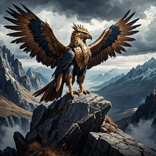 Mystical Gryphon: Fantasy Fashion Concept Art Mystical Gryphon: Fantasy Fashion Concept Art