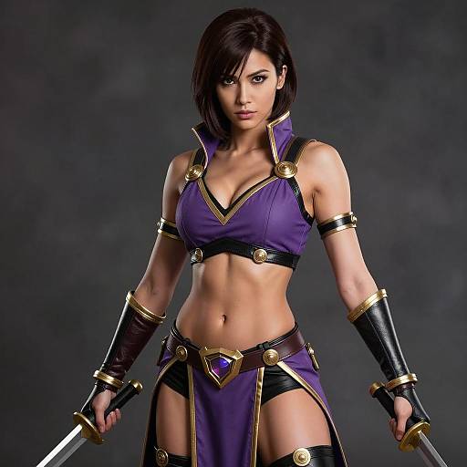 Stunning Mileena Cosplay in Photorealism