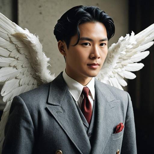 Stylish 1940s Angel Heart Cosplay Design