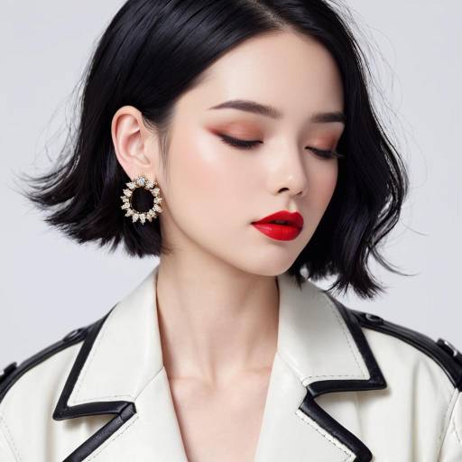 Portrait of a Stylish Young Woman