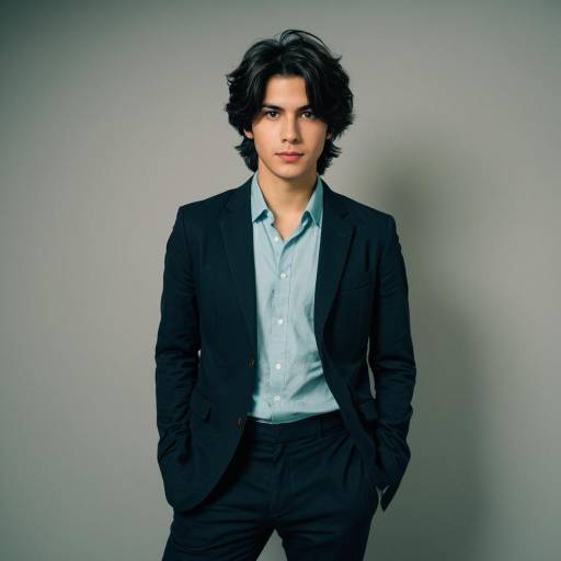 Young Man in Casual Smart Attire