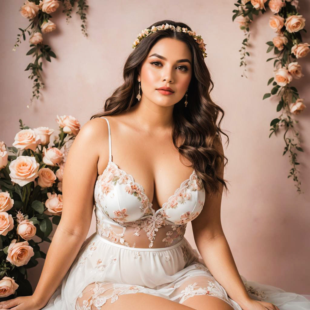 Dreamy Newlywed Lingerie Photo Shoot