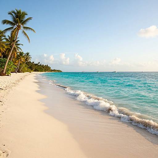 Jamaican Beach Tropical Panorama