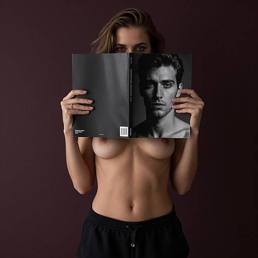 Moody Portrait of a Mysterious Woman