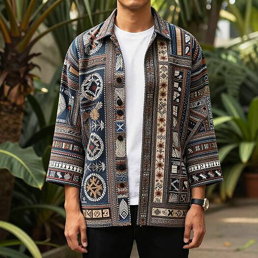 Traditional Textiles in Botanical Garden