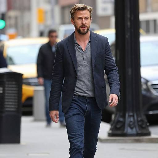 Ryan Gosling Solo NYC Walk