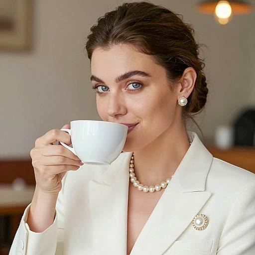 Elegant Portrait of a Woman with Style