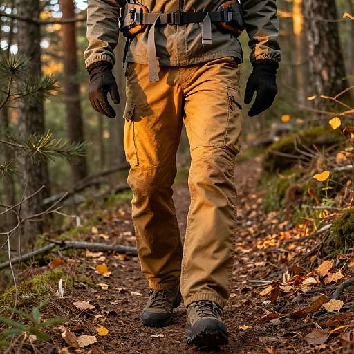 Autumn Hiking Cargo Pants Style