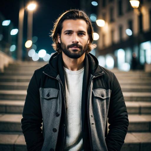 Cinematic Urban Portrait with Bokeh