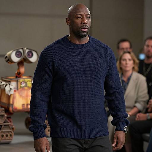 Idris Elba in Balenciaga Sweater
