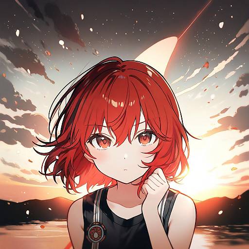 Illustration of Murakami tomoe, idolmaster in the style of Kurata rine