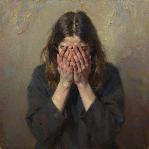 Shame Oil Painting Portrait