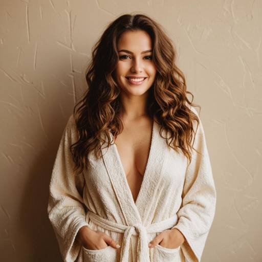 Playful Lingerie Photo Session with Warm Lighting