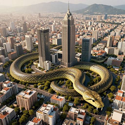 Serpent Cities Beneath Dormant Giants