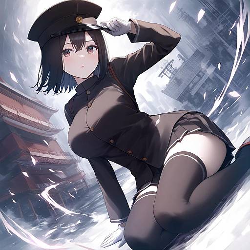 Illustration of Akitsu maru kai (kancolle), kantai collection in the style of Tateishi kureha