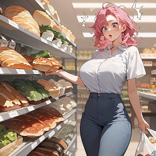 Surprised MILF Shopping Incident