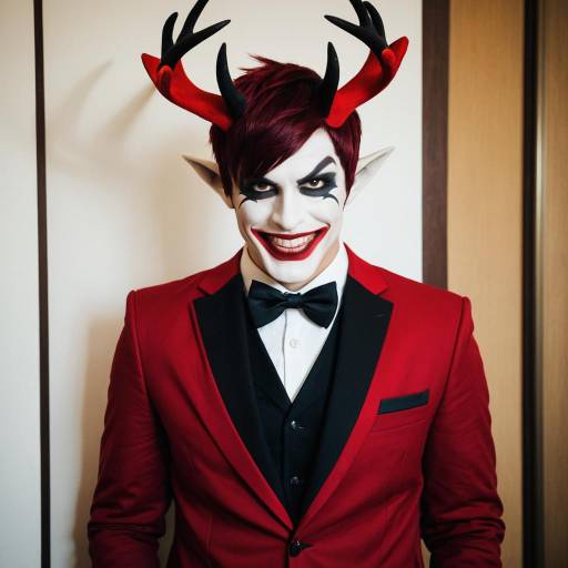 Cosplay photo of alastor (hazbin hotel). Costume clothes