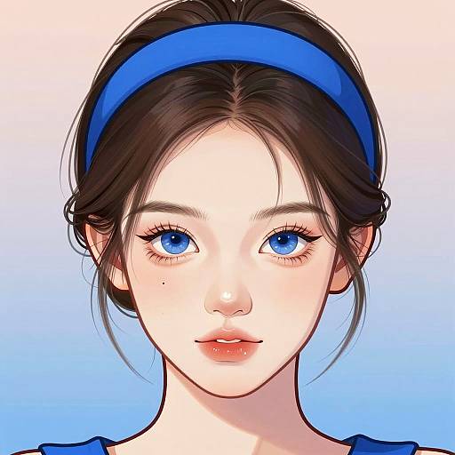 Modern Comic Style Portrait