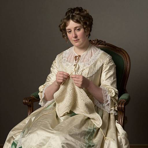 Mary Isabella Grant Knitting Gracefully
