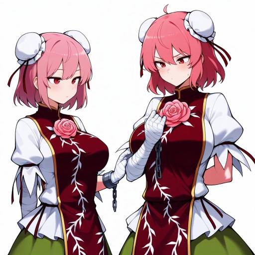 Charming Ibaraki Kasen Group Portrait