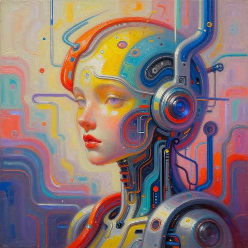 Surreal AI Digital Art Fusion