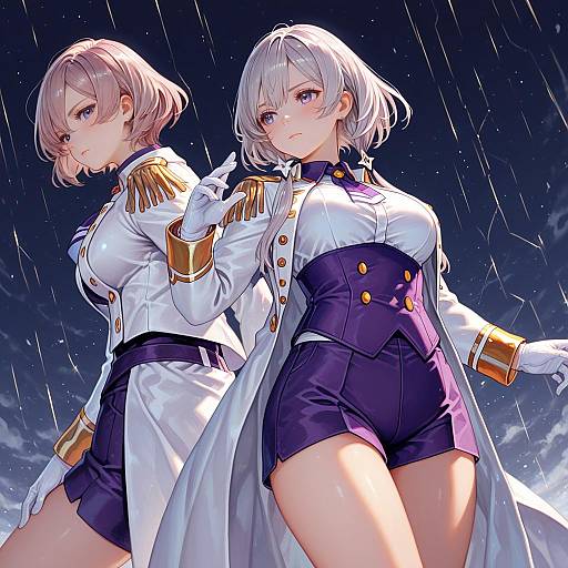 Illustration of Mujina, gridman universe in the style of Weno