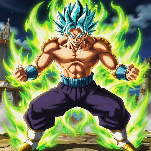 Broly Mid-Transformation Power Surge