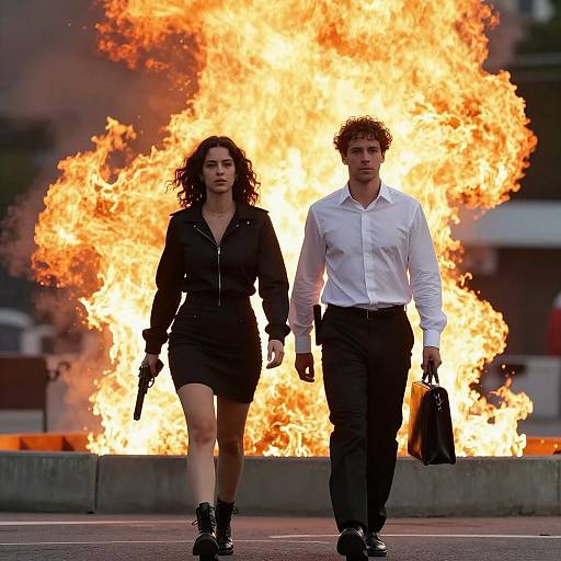 Intense Fire: A Determined Duo