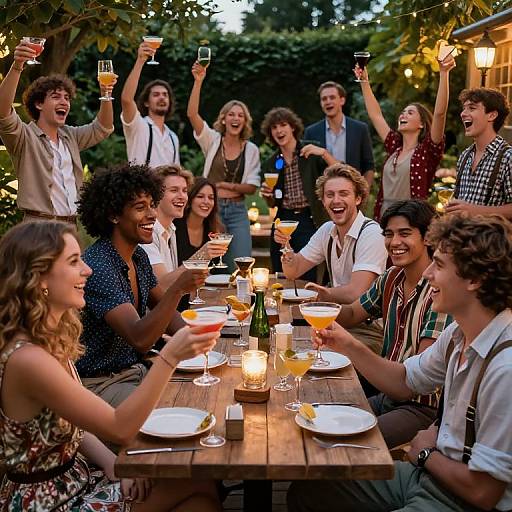 Summer Night Garden Cocktail Party