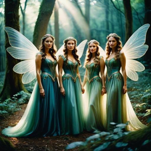 Enchanted Fairies in Ethereal Glade