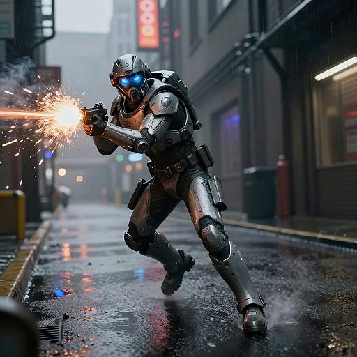 Futuristic Extraction in Neon Warfare