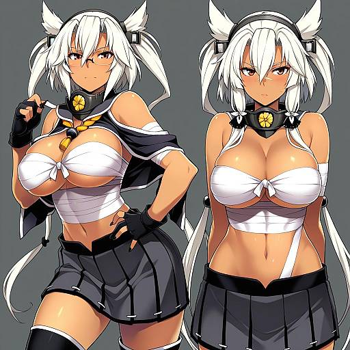 Illustration of Musashi kai (kancolle), kantai collection in the style of Tsukinami kousuke