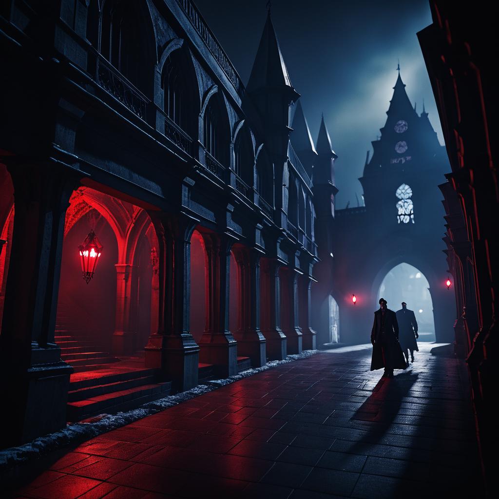 Cinematic Vampire Lair Under the City