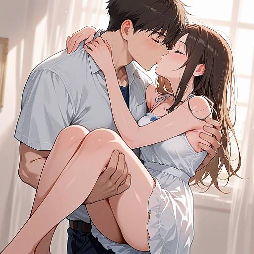 Romantic Princess Carry Kiss Scene