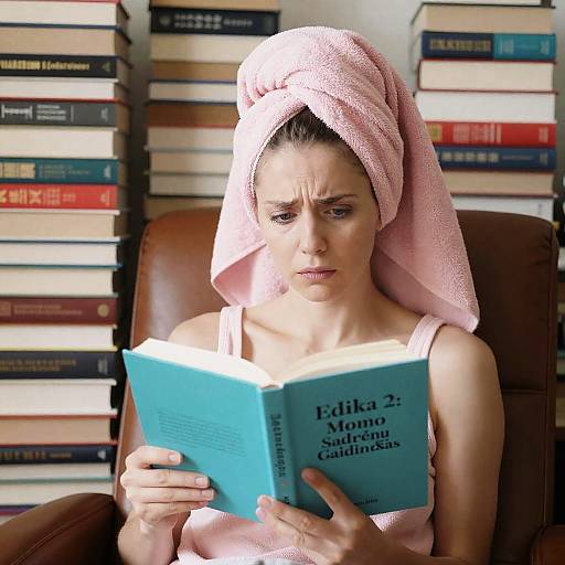 Reading in Confusion: A Cozy Scene