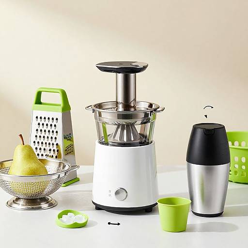 Modern Manual Fruit Juicer Setup