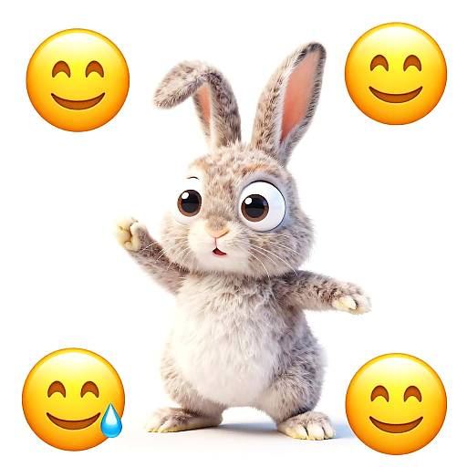 Funny Cartoon Bunny Meme Antics