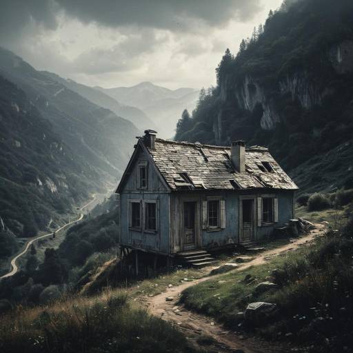 Misty Valley Home: Abandoned Beauty