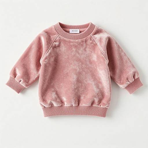 Newborn Baby Girls Velvet Pullover Sweater