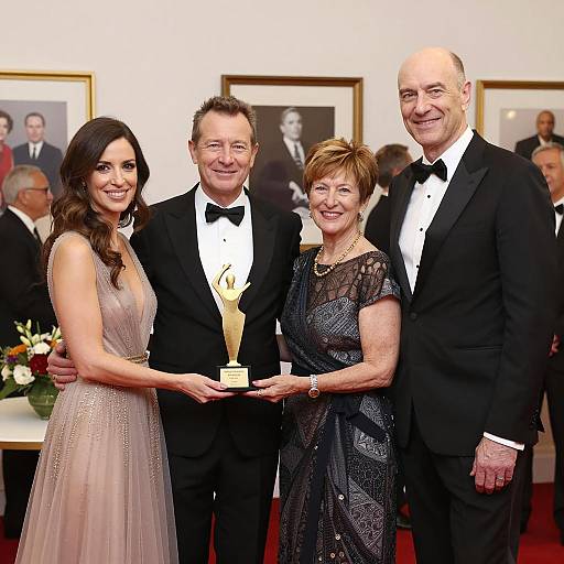 Formal Attire Celebration with Awards