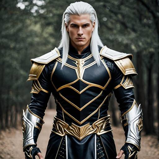 Regal Black and Gold Kars Cosplay Design