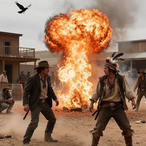 Dramatic Western Chaos in Action