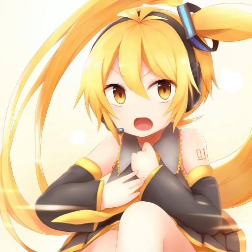 Illustration of Akita neru, vocaloid in the style of Sukemyon