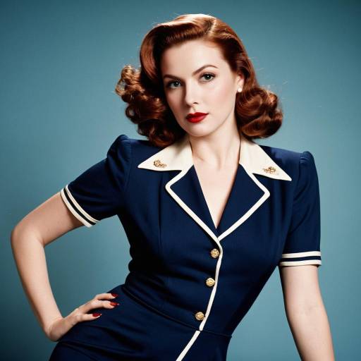 Glamorous 1940s Evelyn Ross Cosplay