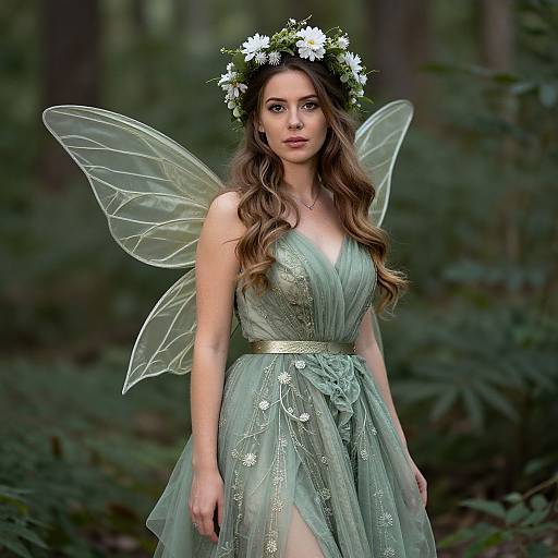 Wood Nymph Fairy Costume Design